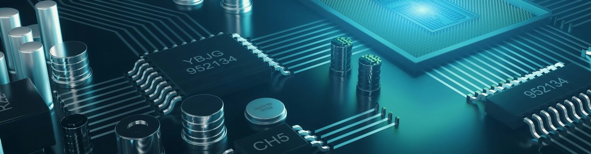 Nahaufnahme einer Platine