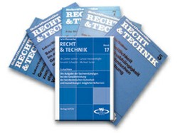 Buchcover Recht & Technik